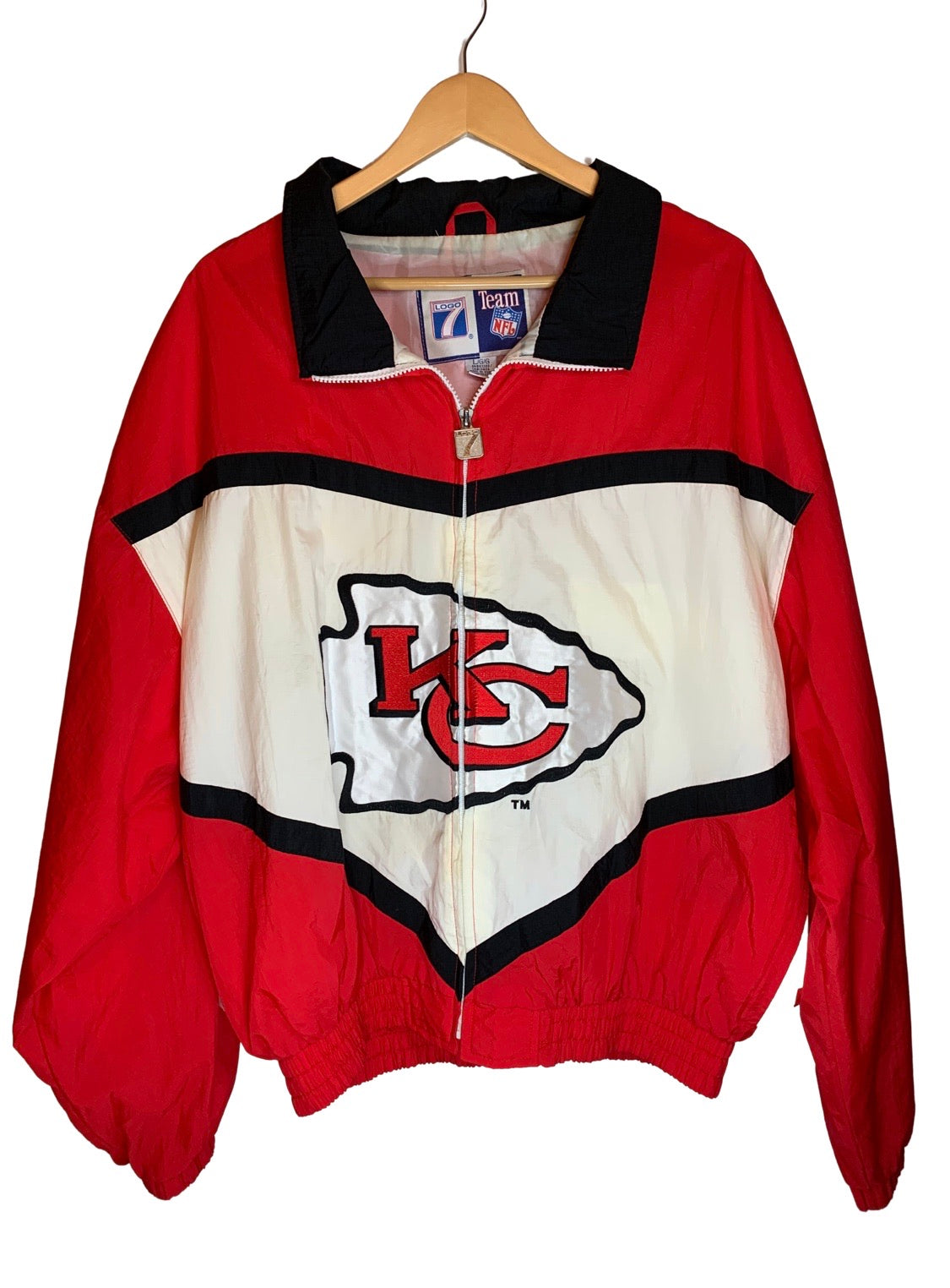 Logo 7 KC Chiefs Windbreaker Jacket