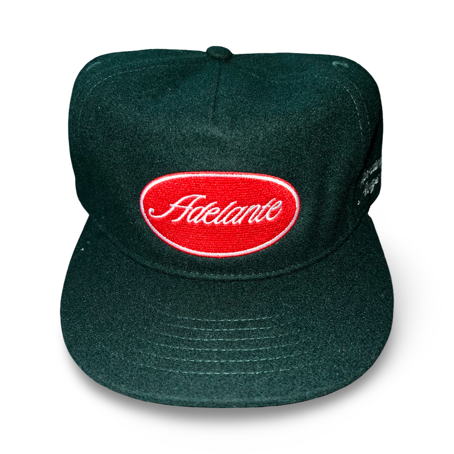 Adelante Dark Green Wool Hat