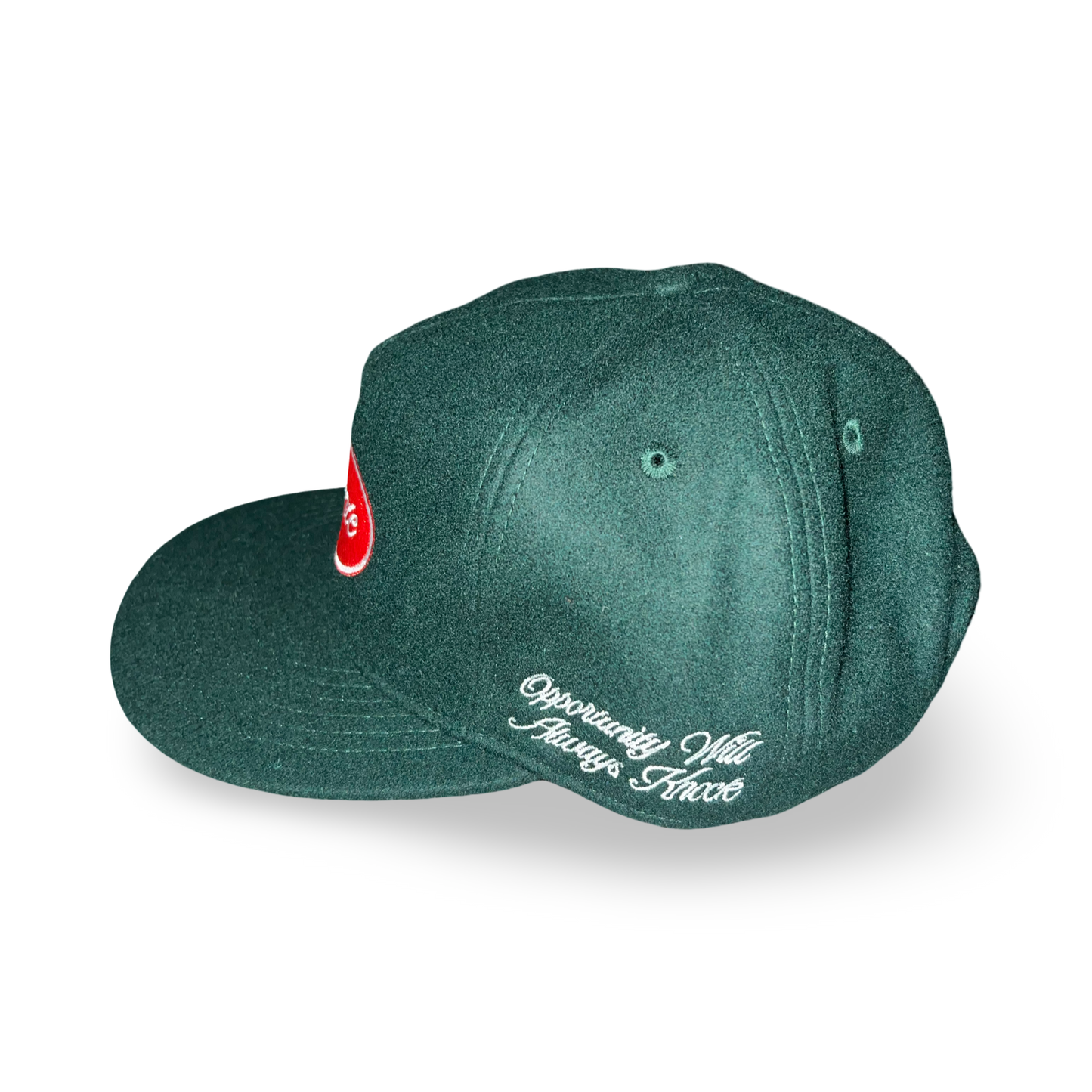 Adelante Dark Green Wool Hat