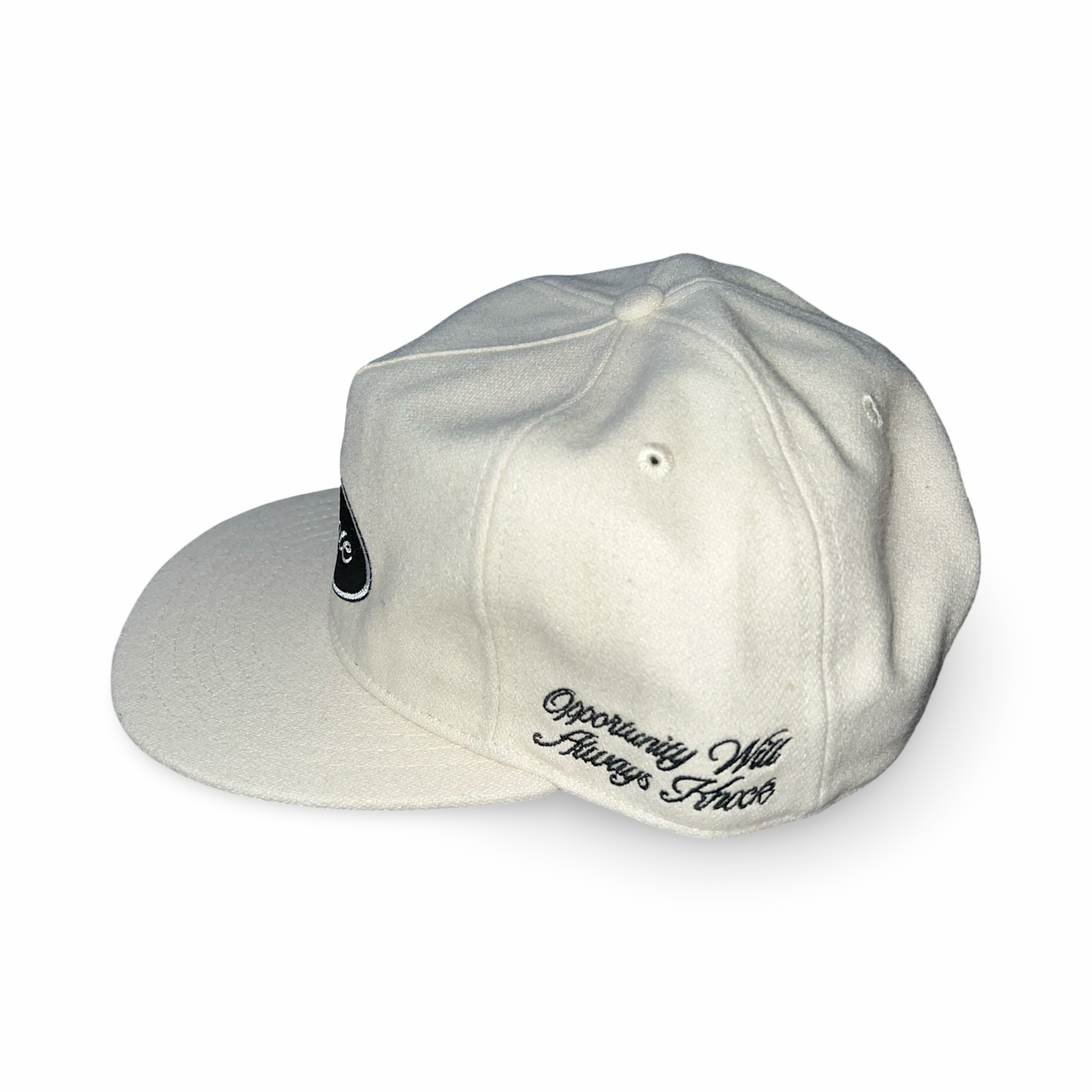 Adelante Off White Wool Hat