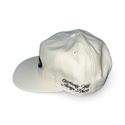 Adelante Off White Wool Hat