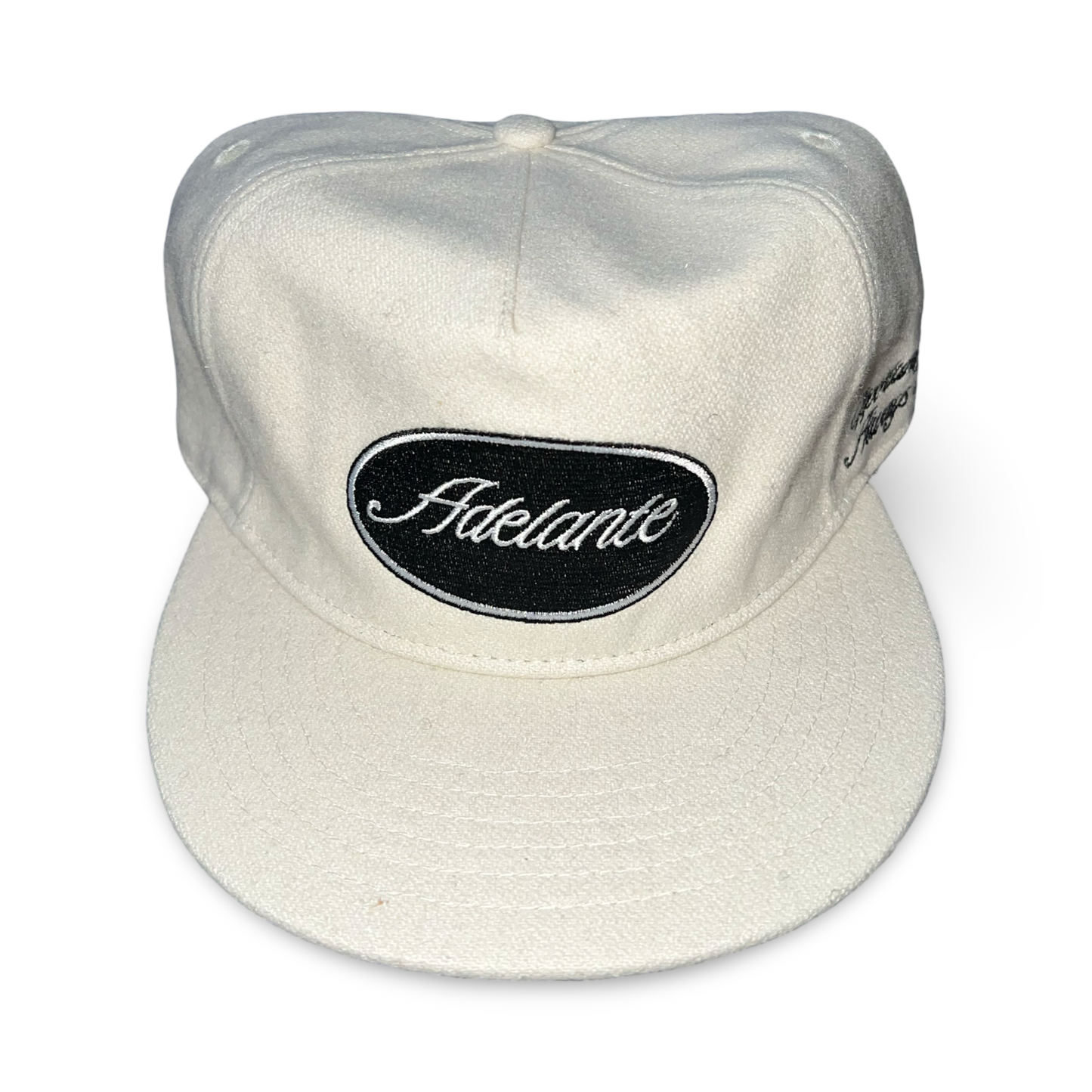 Adelante Off White Wool Hat