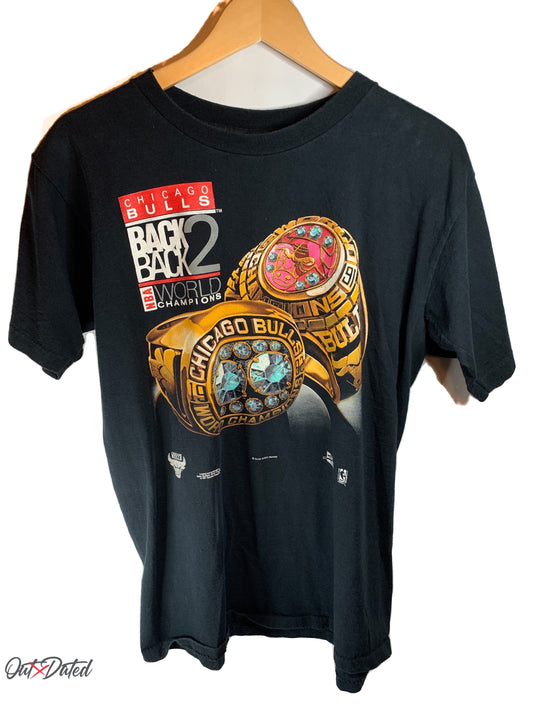 Vintage Bulls Back 2 Back Salem Tee